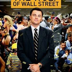 Poster for the movie "The Wolf of Wall Street"