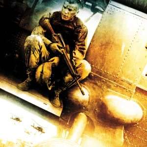 Poster for the movie "Black Hawk Down"