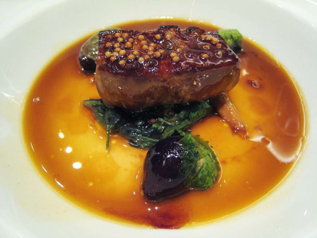 foie gras dish