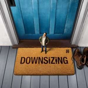 Poster for the movie "Downsizing"