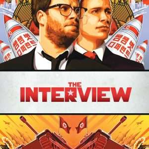 Poster for the movie "The Interview"