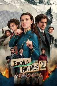 Poster for the movie "Enola Holmes 2"