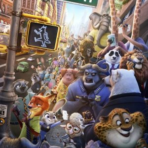 Poster for the movie "Zootopia"