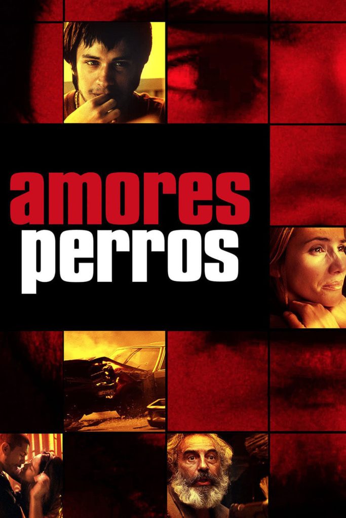 Poster for the movie "Amores Perros"